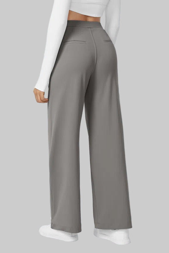 Inès – Rovné kalhoty s kapsami