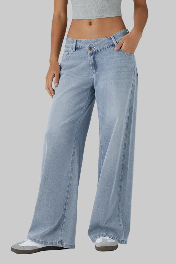 Louna – Asymetrické široké džíny