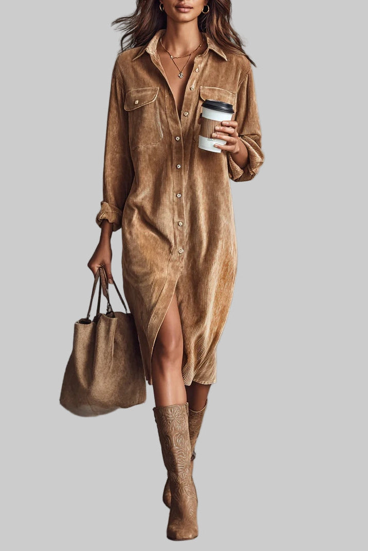 Élodie – Sametové midi šaty